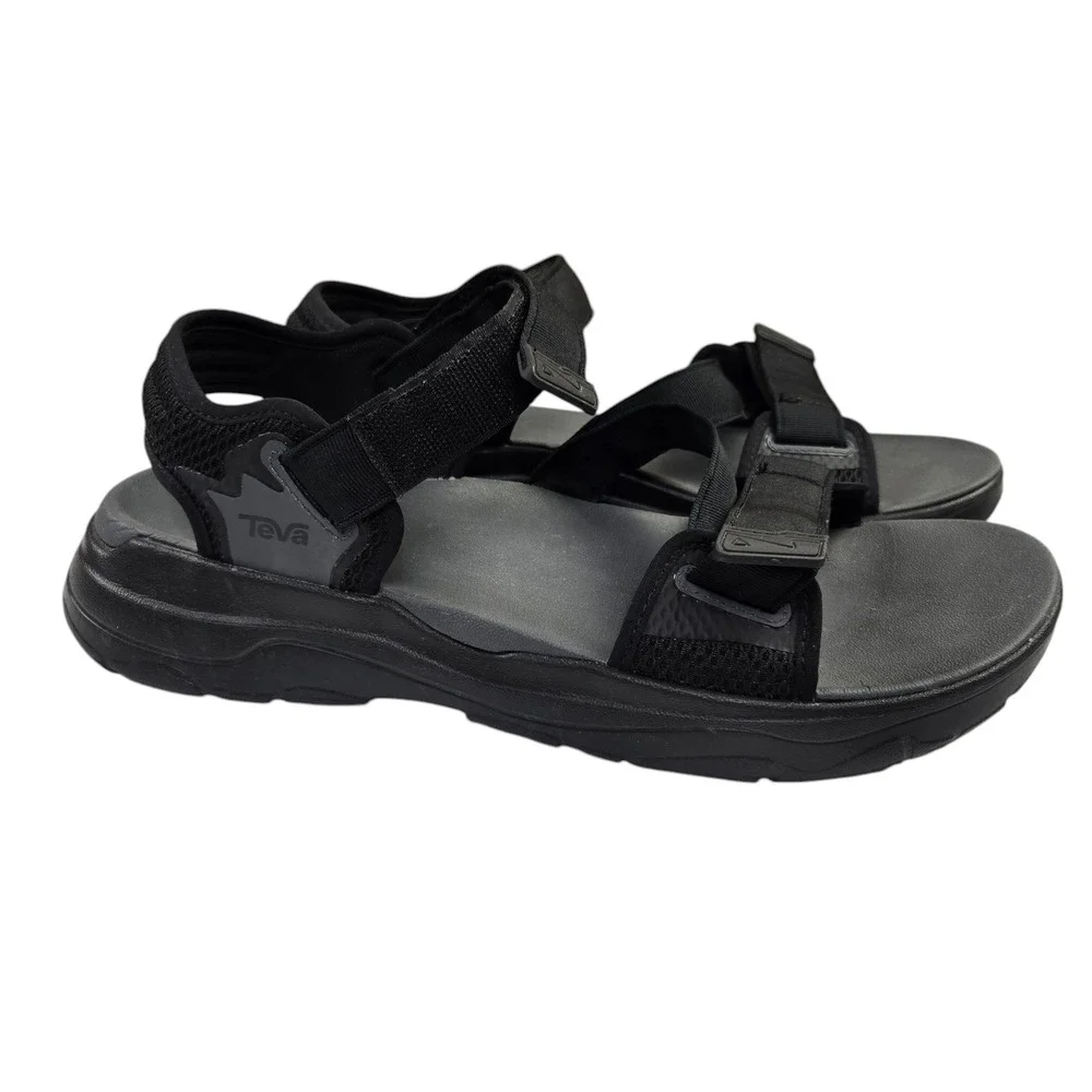 Mens Teva Zymic Sandals Size 11 Black F27421L Walking Hiking comfort